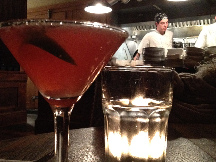 Drinks at shepherd's Pie