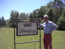 Driving from Texas to Maine, we stopped at an old family cemetery.
